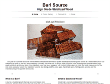Tablet Screenshot of burlsales.com